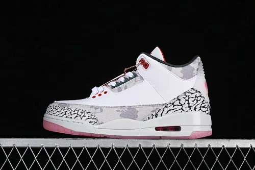 All categories Air Jordan Jordan series basketball shoes Air Jordan 3 Air Jordan 3 Retro "Wings" AJ3 Joe 3 Flower HM6993-100